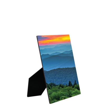 Picture of WOODEN PHOTO PA.- GLOSS WH.+EASEL- 20.32x25.4