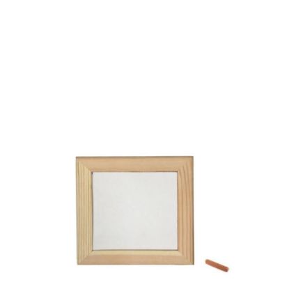 Εικόνα της Wood Photo Frame - Light Brown 10.8x10.8cm