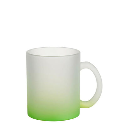 Picture of MUG GLASS -11oz (FROSTED) GREEN Gradient