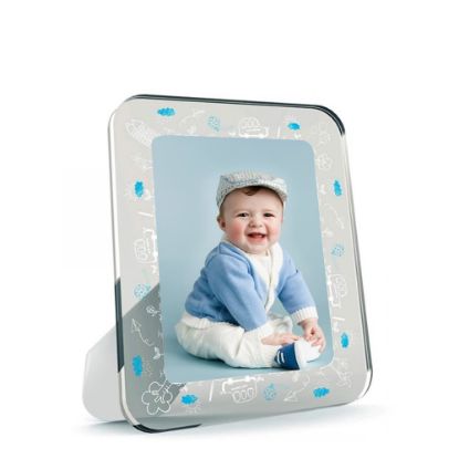 Picture of GLASS FRAME - TOUGHENED/8mm 19.5x24.5cm BLUE