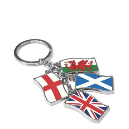 Picture of KEY-RING - MULTI (Flags)
