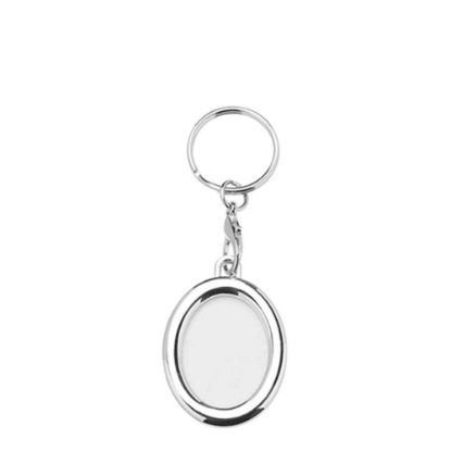 Picture of KEY-RING - METAL (FRAME 2 sided) OVAL