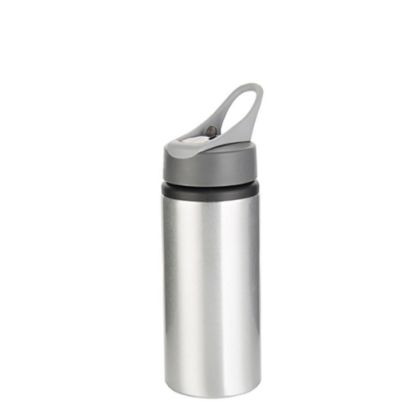 Picture of WATER BOTTLE - ALUMINUM (SILVER) 650ml handle