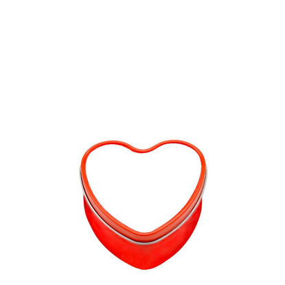 Εικόνα της METAL TIN(CANDLE) 8x7x4.2cm-HEART red