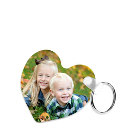 Picture of KEY-RINGS UNISUB (plastic FRP 2s) HEART - 6.35x5.72