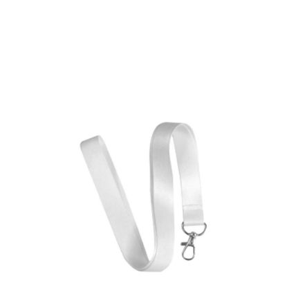 Picture of Lanyard (WHITE) Polyester with metal hook 1.9x76cm