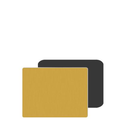 Picture of MAGNET (aluminum) RECTANGLE - 5.08x7.62- GOLD