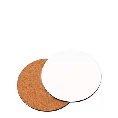 Picture of COASTER (HB) ROUND  9.52cm - UNISUB/with CORK
