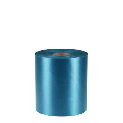 Picture of RIBBON POLYESTER (1side) Aqua 100x50m