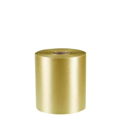 Picture of RIBBON POLYESTER (1side) Gold 100x50m