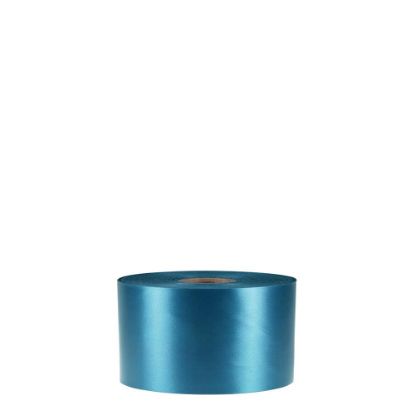 Picture of RIBBON POLYESTER (1side) Aqua 45x50m