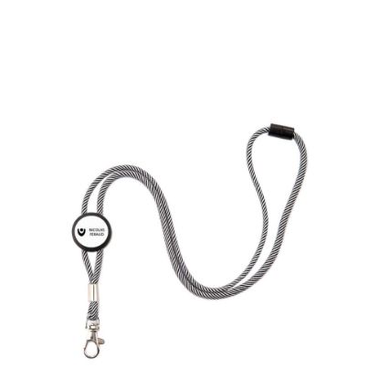Picture of LANYARD WHITE/cord  (pack 10)