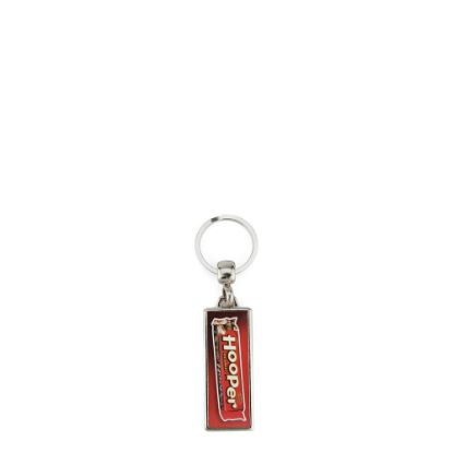 Picture of KEYRING METAL 2sided - 18x50mm (pack 100)