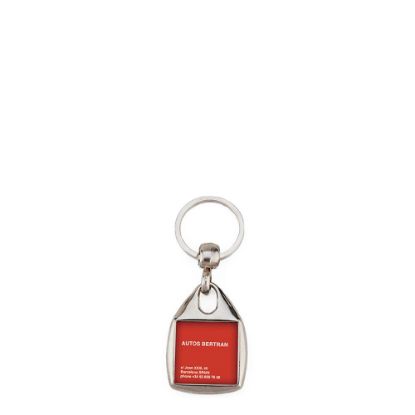 Picture of KEYRING METAL 2sided - 25x25mm (pack 100)
