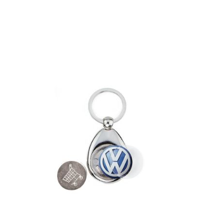 Picture of KEYRING METAL (Coin) - Diam.25mm (pack 10)