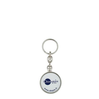 Picture of KEYRING METAL 2sided - Diam.33mm (pack 100)