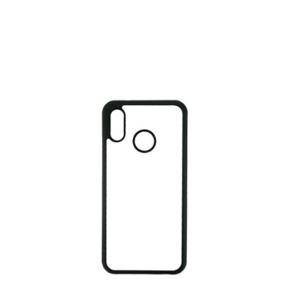 Picture of HUAWEI case (P20 Lite) TPU BLACK with Alum. Insert 