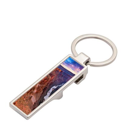 Picture of KEY-RING - METAL (Bottle Opener) RECT.