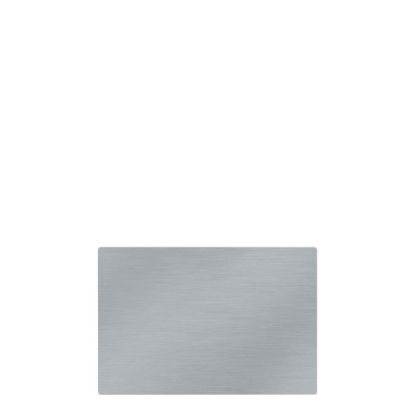 Εικόνα της ALUMINUM SUBLI (0.45mm) 15x20cm SILVER/Gloss radius corners