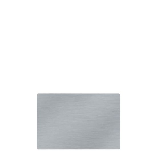 Picture of ALUMINUM SUBLI (0.45mm) 15x20cm SILVER/Gloss radius corners