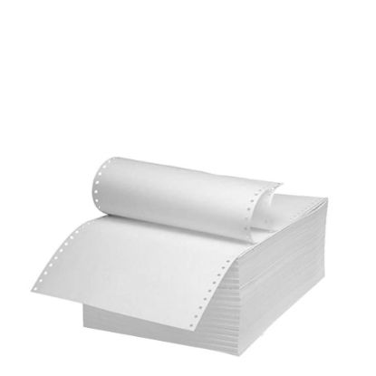 Picture of 5.5"x 9.5" (1ply) WHITE (with side perforation)