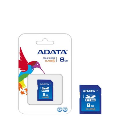 Εικόνα της SDHC CARD - ADATA (Class 4) 8GB