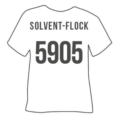 Εικόνα της PRINTABLE FLOCK white (500�.) SOLVENT 50cmx1m 