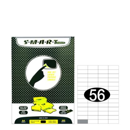 Picture of Smart Labels (52.5x21.21) 56 labels White/100sh