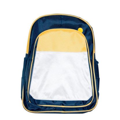 Picture of KIDS BACKPACK (BLUE yellow) 41x30x15cm