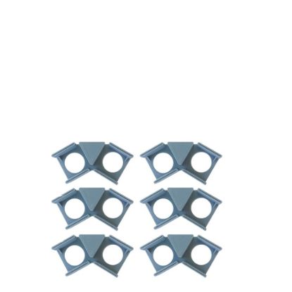 Εικόνα της Corner Kit for Hexagonal Bars (6pcs)