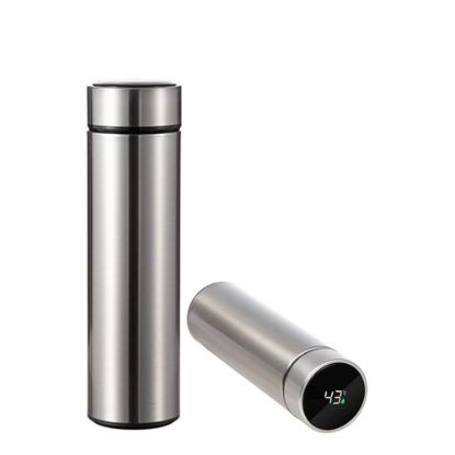 Picture of Thermos Bottle 450ml (SILVER) with Temperature Display
