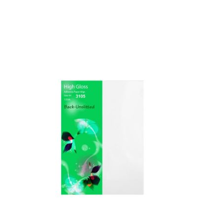 Picture of Adhesive Paper A4 (Gloss) Back-Unslitted
