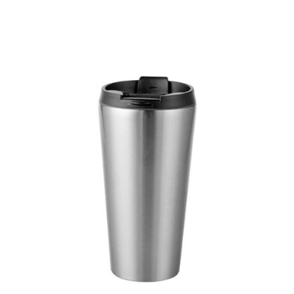 Picture of Tumbler 16oz - SILVER with Black Cup