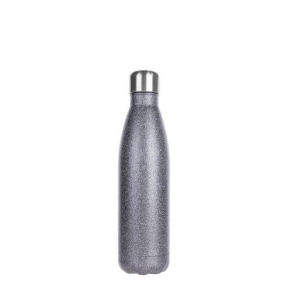 Picture of Bowling Bottle 500ml (Glitter Silver) 