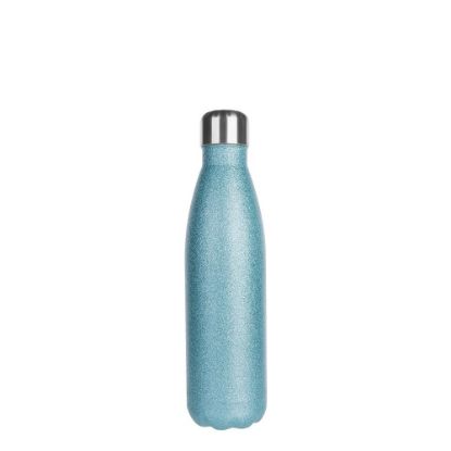 Picture of Bowling Bottle 500ml (Glitter Blue Light)
