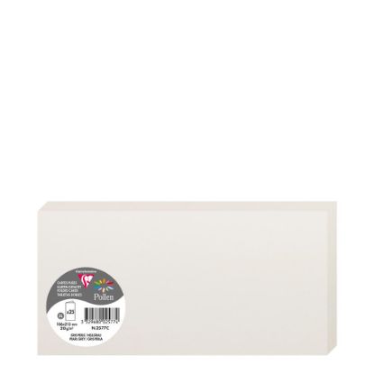 Picture of Pollen Cards 106x213mm (210gr) PEARL GREY