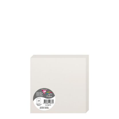 Picture of Pollen Cards 135x135mm (210gr) PEARL GREY