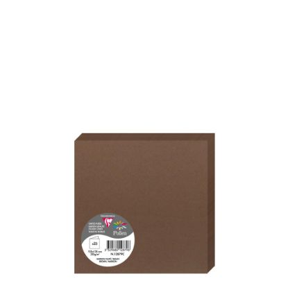 Picture of Pollen Cards 135x135mm (210gr) BROWN
