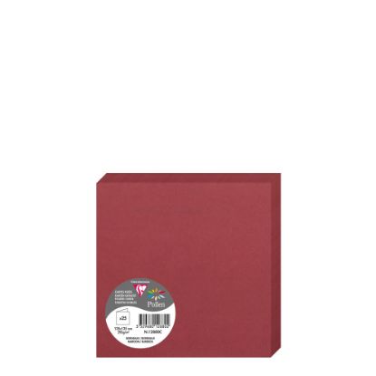 Picture of Pollen Cards 135x135mm (210gr) MAROON