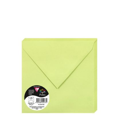 Picture of Pollen Envelopes 165x165mm (120gr) LEAF BUD GREEN