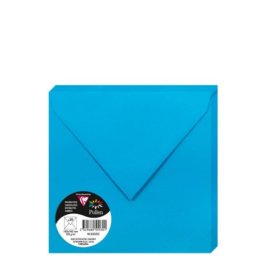 Picture of Pollen Envelopes 165x165mm (120gr) BLUE INTENSIVE