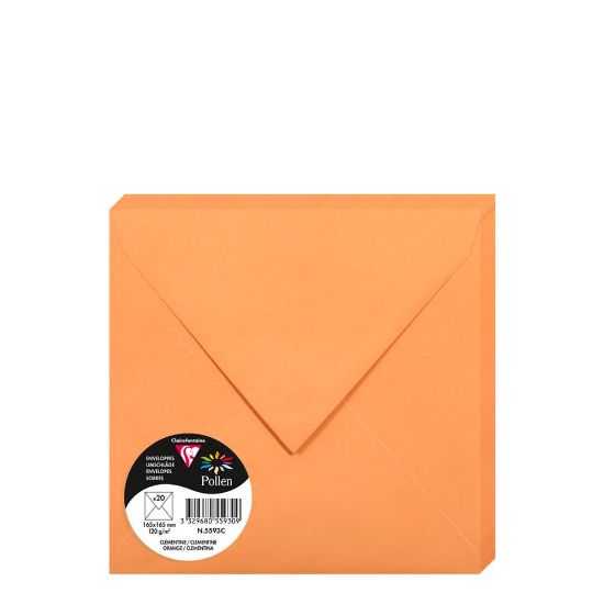 Picture of Pollen Envelopes 165x165mm (120gr) ORANGE