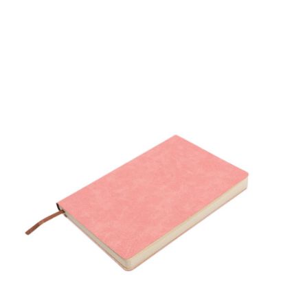 Εικόνα της PU Leather PINK notebook (A5) 14.5x21cm