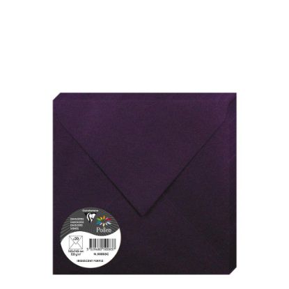Picture of Pollen Envelopes 165x165mm (120gr) PURPLE metallic