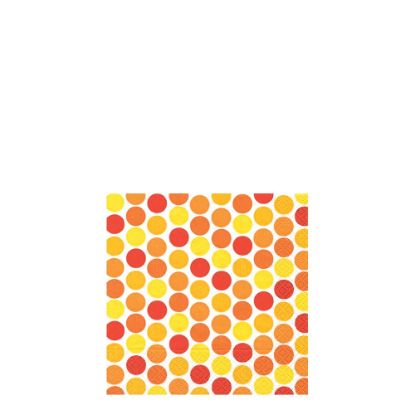 Εικόνα της Napkins 25x25 - Mosaic Yellow Orange