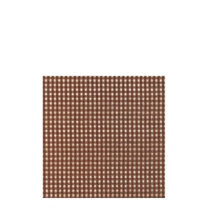 Picture of NAPKIN 33X33 VICHY BROWN-21064