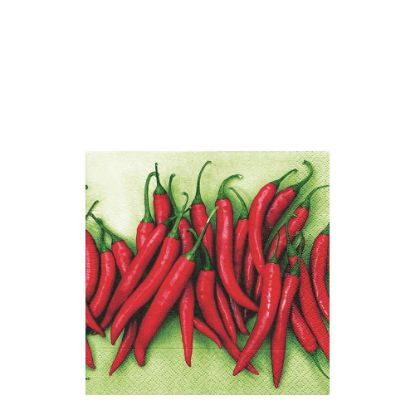 Picture of NAPKIN 33X33 HOT HOT    -21167