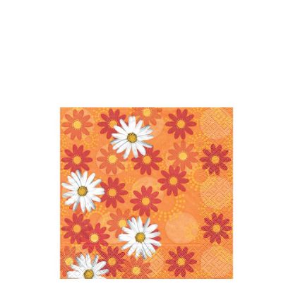 Picture of NAPKIN 33X33 DAISIES ALL-21324
