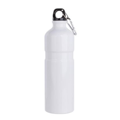 Picture of WATER BOTTLE - ALUMINUM (WHITE) 750ml