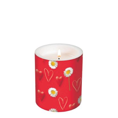 Picture of CANDLE 10.5X12-HEARTS AN-98150